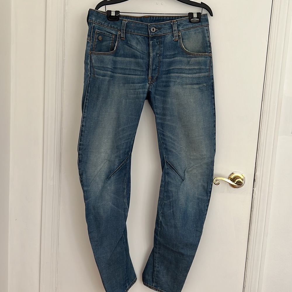 G star raw ARC 3D denim jeans with slim fit barely worn size 32